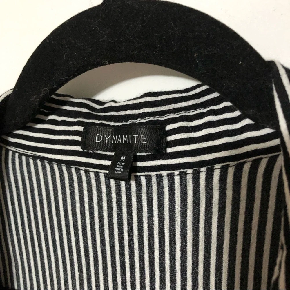 Striped button down top - Picture 5 of 5